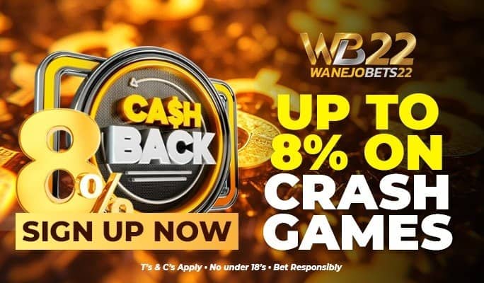 Cash Back with Wanejobets!