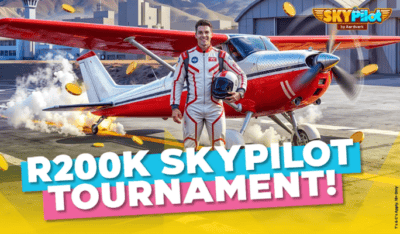 R200k SkyPilot Tournament crashgames.co.za