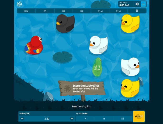 Exploding Ducks Pond CrashGames