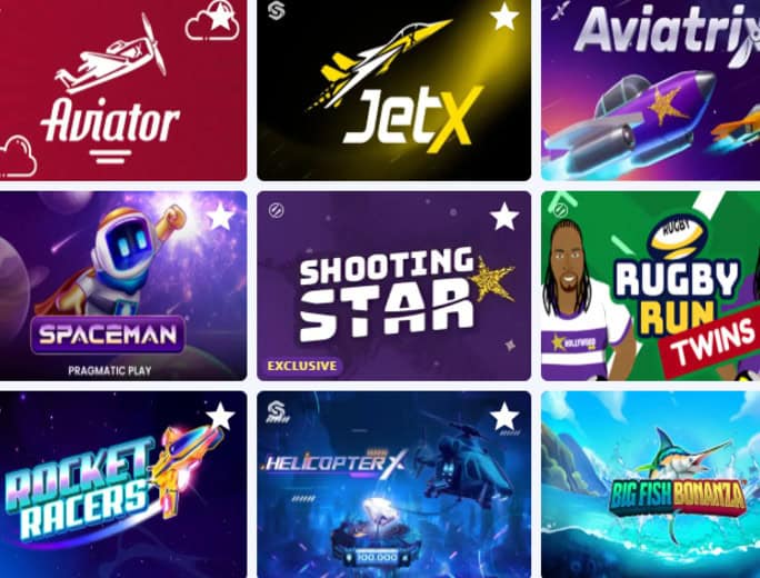 Hollywoodbets Crash Games page CrashGames