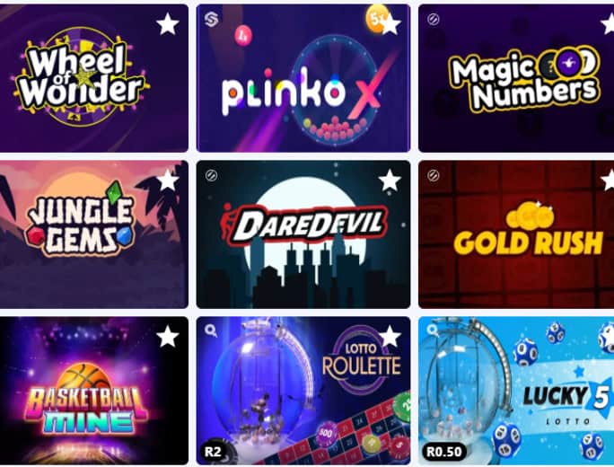Hollywoodbets Instant Games Page CrashGames