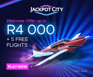 Jackpot City Casino banner 300x250 crashgames.co.za