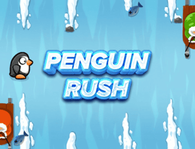 Penguin Rush Logo crashgames.co.za