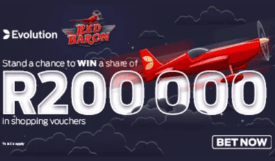 Red Baron Hollywoodbets March Promo Crashgames.co.za