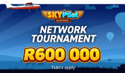 SKYPilot Network Tournament - R600 000 Up For Grabs Crashgames.co.za
