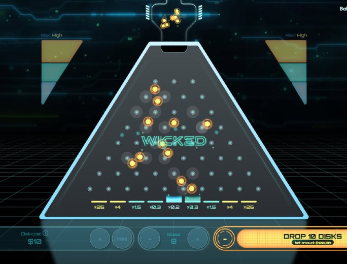 Turbo Plinko Wicked CrashGames