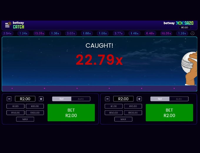 betway catch caught crashgames